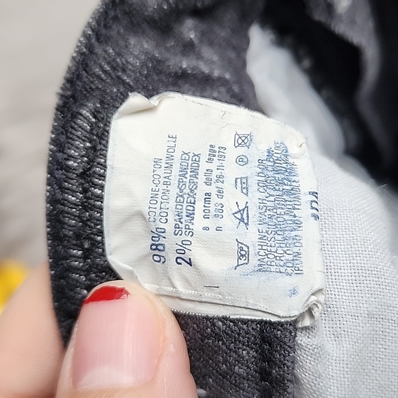 Vintage Versace Jeans Couture Stretch Faded Denim Jeans - Picture 10 of 11